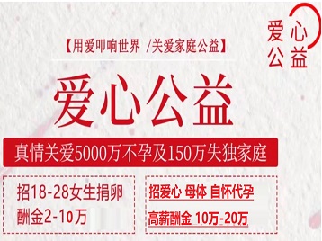 钦州市捐卵助孕生子 爱心志愿者招募